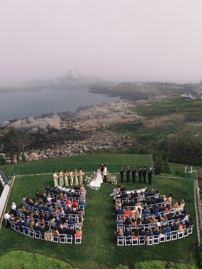 ohio-based destination wedding planner; Maine destination wedding; luxury wedding planner; York Maine wedding; Nubble Lighthouse wedding